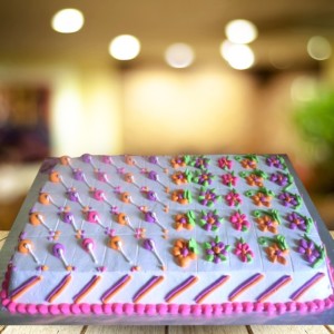 Pastel Cuadrado Partido